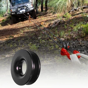 Recovery Ring Winch Snatch Pulley Aluminum Alloy For ATV UTV Truck Marine Boat - Picture 1 of 12