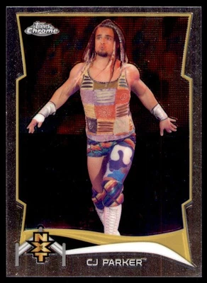 2014 Topps Chrome WWE #6 CJ Parker NXT Prospects - Image 1 of 2