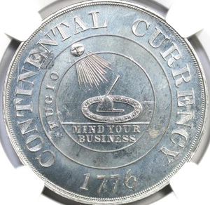 (1962) HK-854A NGC MS63 DPL SoCalled$1 Continental Dollar, Bowers Restrike - Picture 1 of 3