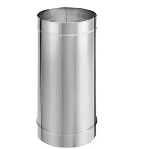 DuraVent 8DBK-12SS Diametro 8" X 12"H - Tubo Stufa DuraBlack - - Acciaio Inox - Foto 1 di 2