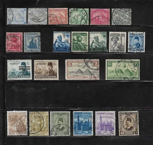 23 Used Egypt Stamps - Picture 1 of 1