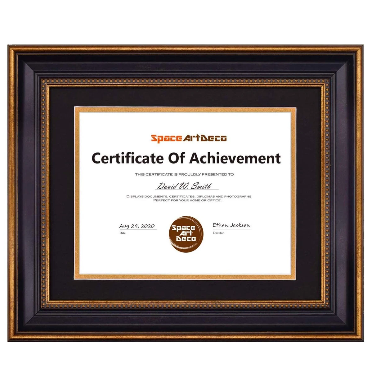 11 X 14 Picture Frame With Mat ELSKER&HOME Certificate Frames 8.5x11 ...