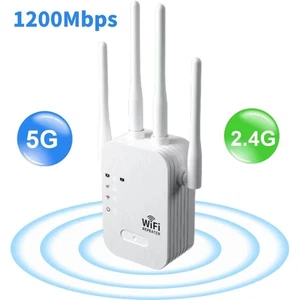 WiFi Router Wireless Extender Booster Dual-band Network Amplifier Long Range - Picture 1 of 8