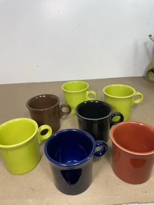 Menge 7 Fiesta Ware Kaffeetassen Tassen USA - Bild 1 von 8