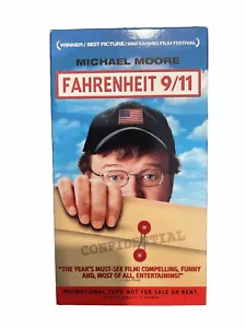 Fahrenheit 9/11 VHS Michael Moore Screener/Promo NEU - Bild 1 von 3