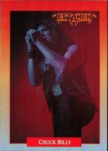 1991 Brockum RockCards # 26 Chuck Billy