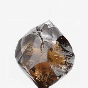 2.08 Ct Natural Loose Rough Cut Diamond 6.60 MM Brown Color Rough Diamond QL6300 - Picture 1 of 10