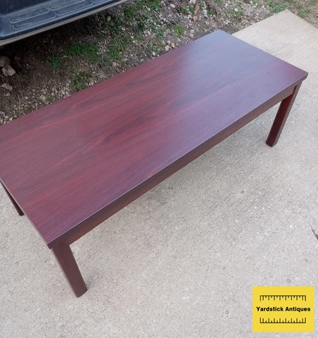 Cherry Formica Top Coffee Table  (CT-293) Cover