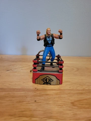 Vintage 1999 WCW Electronic Talking Key Chain Wrestler DDP Cover