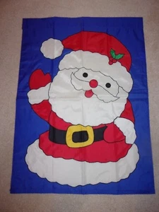 Santa Claus Large Garden Flag NEW - Picture 1 of 3