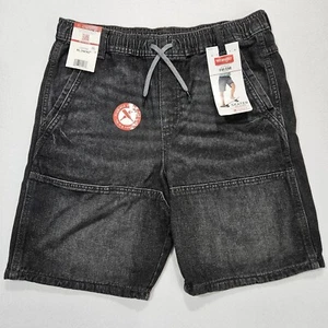 Wrangler Five Star Skater Relaxed Boys Black Pull On Shorts Size XL Size 14-16 - Picture 1 of 10