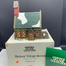 Department 56 Christmas cottage Dickens village 5834-3 Dudden Cross Church box