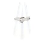Ponte Vecchio Diamond Ring 6 US Size 0.11ct 18K White Gold