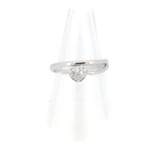 Ponte Vecchio Diamond Ring 6 US Size 0.11ct 18K White Gold - Picture 1 of 8