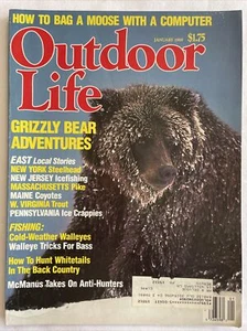 1989 January , Outdoor Life Magazine, Grizzly Bear (CP356) - Bild 1 von 3