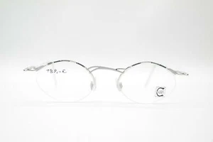 Carat Fashion 5049 Silver Multicolored Semirimless Glasses Frame New - Picture 1 of 6