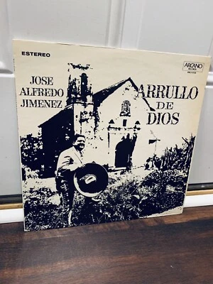 Jose Alfredo Jimenez Arrullo de Dios EXCELLENT Rancheras Vinyl Lp ARCANO RECORDS Foto 1 de 3