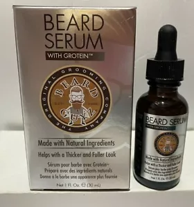 OFFICIAL BEARD SERUM w/ GROTEIN by Beard Guyz 1oz Helps Beards Look Thick Fuller - Picture 1 of 5