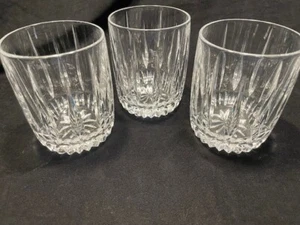 Gorham Crystal Rocks Glasses Sundance Double Old Fashion (Set of 3) See Pics - Picture 1 of 5