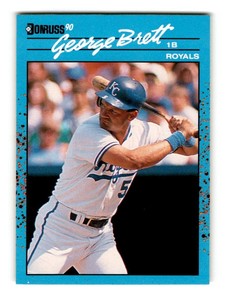 1990 Donruss Best of the AL George Brett #35 KC Kansas City Royals HOF Superstar