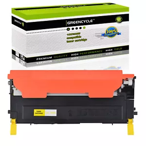 Yellow Toner Fits for Samsung CLT-Y406S CLT-406S SL-C410 C412W C413w C460W C463W - Picture 1 of 24