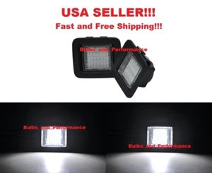 WHITE LED LICENSE PLATE LIGHTS LAMPS for 2015 - 2020 Ford F150 all models F-150 - Picture 1 of 7