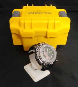 INVICTA 29749 Chronograph Transatlantic Flip Wristwatch 52mm Silicone Limited - Picture 1 of 12