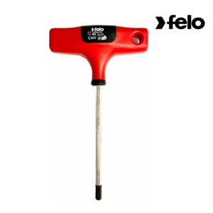 Felo - T-Griff Sechskant mit 2K-Griff HEX 6 mm x 150 - - Bild 1 von 1