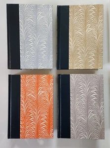 Reader's Digest Condensed Books 1987 Volumes 1-4 Patterned Covers Decor - Picture 1 of 9