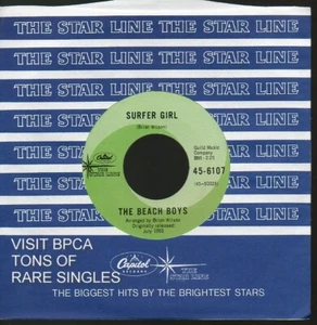 UNBESPIELT KANADA 7" Brian Wilson, Mike Love & The Beach Jungen Surfer Mädchen 45-6107 - Bild 1 von 1