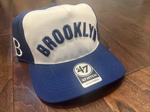 Los Angeles Brooklyn Dodgers 47 Brand Cooperstown Hitch Blue Snapback Hat - Picture 1 of 4