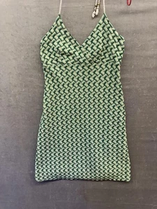 Ann Taylor Loft Dress Womens 4P Petite Textured Knit Fitted Sleeveless Summer - Picture 1 of 5