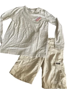 Hurley Long Sleeve Shirt Paired With Rip Curl Bermuda Cargo Shorts Kids Size M - Picture 1 of 23