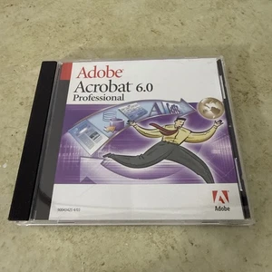 Adobe Acrobat 6.0 Standard für Windows PC mit Seriennummer - Bild 1 von 4