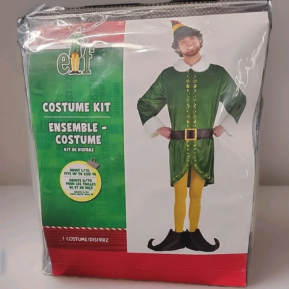 Disfraz ELF Buddy The Elf Hombre Adulto Talla Grande/XL Hasta 46 #4446#4525 Foto 1 de 1