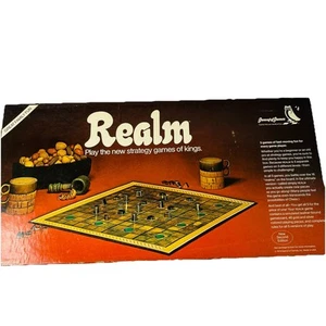 Juego de Mesa de Estrategia Realm Vintage Gama de Juegos 2ª Edición 1974 Completo - Imagen 1 de 6