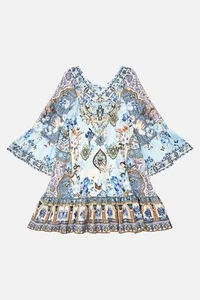 CAMILLA Al Manial Palace Memoirs Kids A Line Gathered Dress Size 14 BNWT - Picture 1 of 2