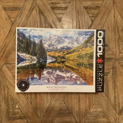 Rompecabezas Eurographics Parque Nacional de las Montañas Rocosas 1000 piezas...SELLADO/NUEVO Foto 1 de 4