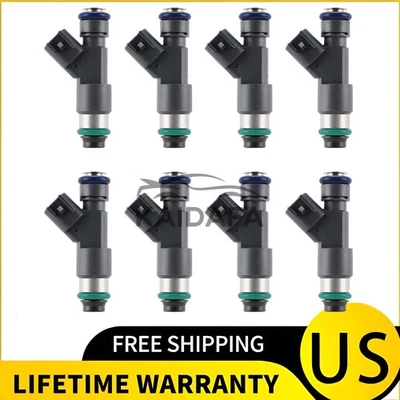 8X Inyectores de combustible 12594512 aptos para Chevrolet Silverado 1500 2007-2008 2009 5,3 L Foto 1 de 4
