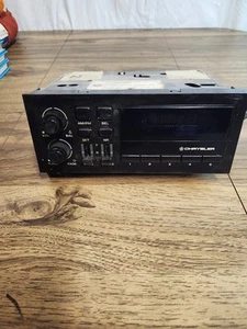 1984-2001 Dodge Chrysler Jeep Ram AM FM Radio Head Unit Stereo 4469370 - Picture 1 of 9