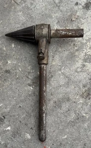 Vintage Toledo Pipe Threading Machine Co Ratcheting Pipe Reamer Tool Toledo Ohio - Picture 1 of 6