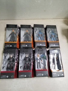 Box of 8 - Hasbro Star Wars Black Series Bad Batch Death Watch 6" Action Figures - Picture 1 of 8