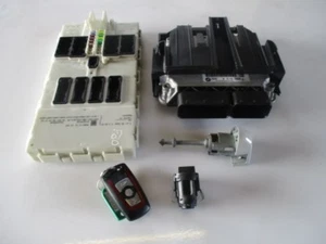 BMW F30 320 DIÉSEL N47D20C CERRADURA AUTOMÁTICA ECU LLAVE BARRIL FEM UNIDAD DE CONTROL - Imagen 1 de 11