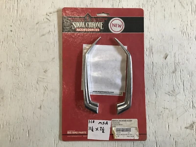 M5A Show Chrome Air Intake Accent Honda GL 1800 12-17 NEW 52-826 - Image 1 of 4