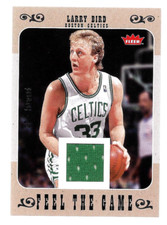 2007-08 Fleer Feel The Game Larry Bird Jersey Jersey