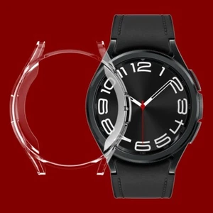 Prawdziwe elastyczne miękkie etui premium do Samsung Galaxy Watch 6 Classic 47mm SM-R960 - Zdjęcie 1 z 1
