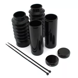 49mm Fork Cover Tube Cap Kit For Harley Sportster Forty Eight XL1200X 48 2016-22 - Foto 1 di 12
