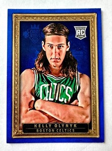 Kelly Olynyk 2013 Court Kings Portraits rookie, blue framed #d /75, rare, Celtic