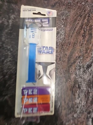 RARE HTF STAR WARS PEZ PACKAGE R2D2 CANDY DISPENSER  - Image 1 of 4