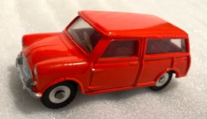 DINKY TOYS #199 AUSTIN SEVEN 7 COUNTRYMAN DIECAST RARE FLOURECENT ORANGE 1960-70 - Picture 1 of 6